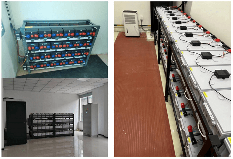 Dispositif de surveillance des batteries au plomb série ABAT100 - photo sur site - 2