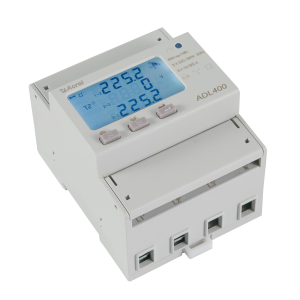 Compteur d'énergie triphasé sur rail DIN Acrel ADL400