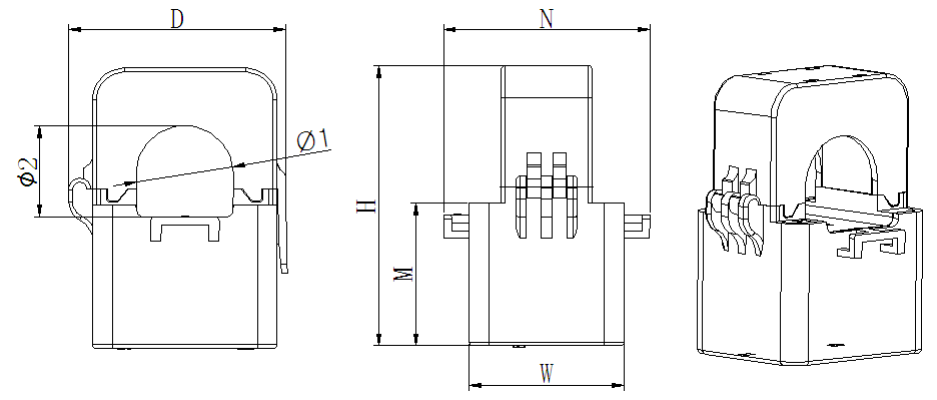 ADW300A - CT dimension - 1