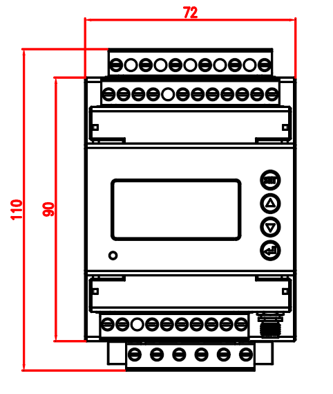 ADW300A - dimension - 2