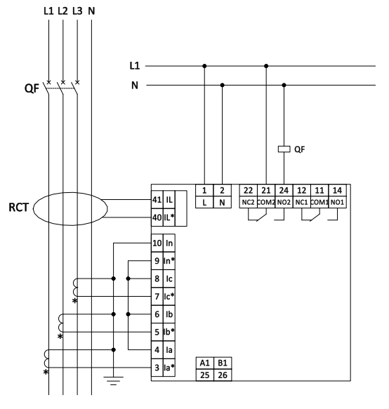 ALP220-EF - 3p3w wiring - 1