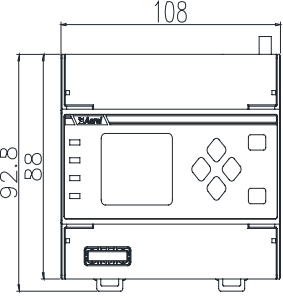 AWT200 Intelligent DTU - dimention - 1