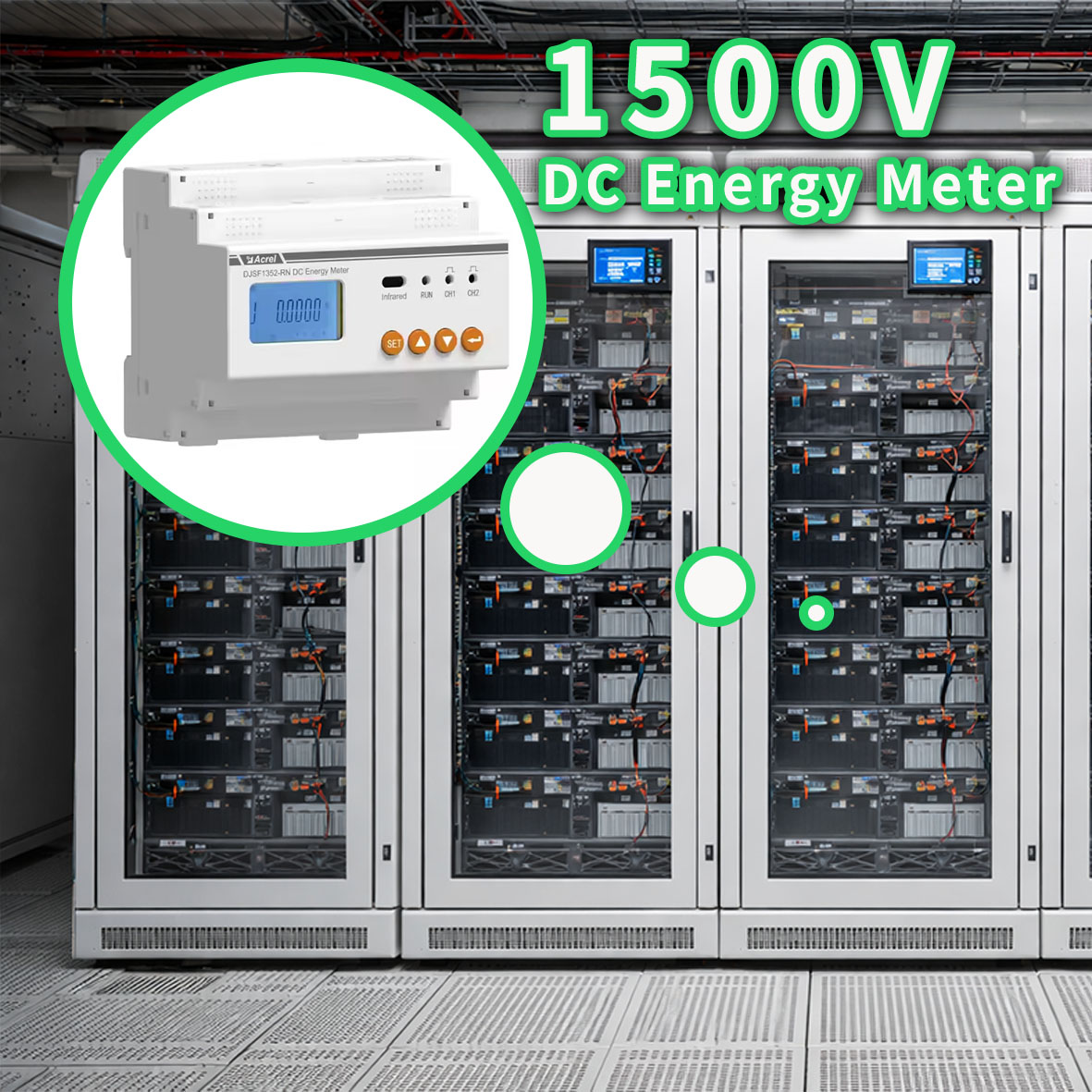 Acrel Multi-channel DC Energy Meter - 2