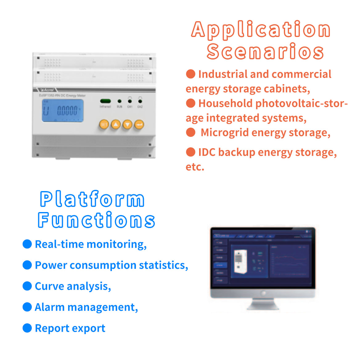 Acrel Multi-channel DC Energy Meter - 4