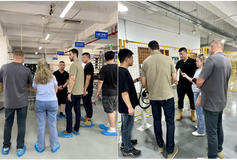 Welcome_international_paper_mill_customers_visit_Acrel-2