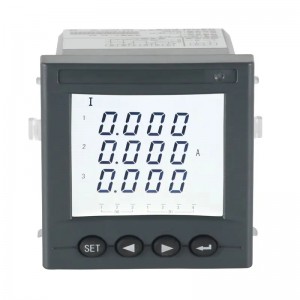 Acrel AMC72L-AI3 Three Phase Programmable AC Current Meter