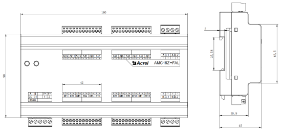 multi-circuit monitoring device